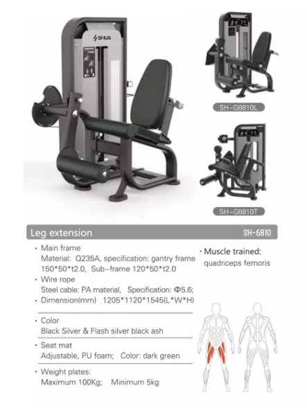 SH-G6810 Leg Extension