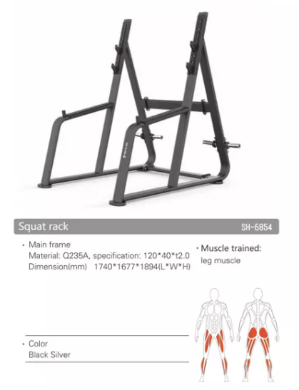 SH-G6854 Olympic Squat Rack