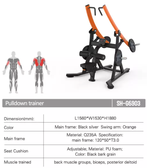 SH-G6903 Pulldown trainer